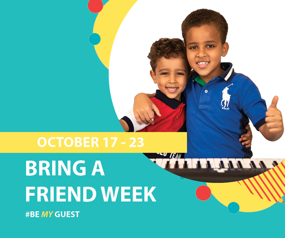 Bring a friend week email October 2022